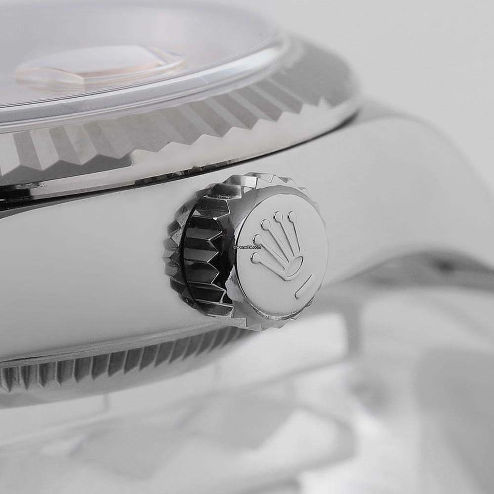 ロレックス「Rolex」レディ デイトジャスト 28 mm ピンクダイアル