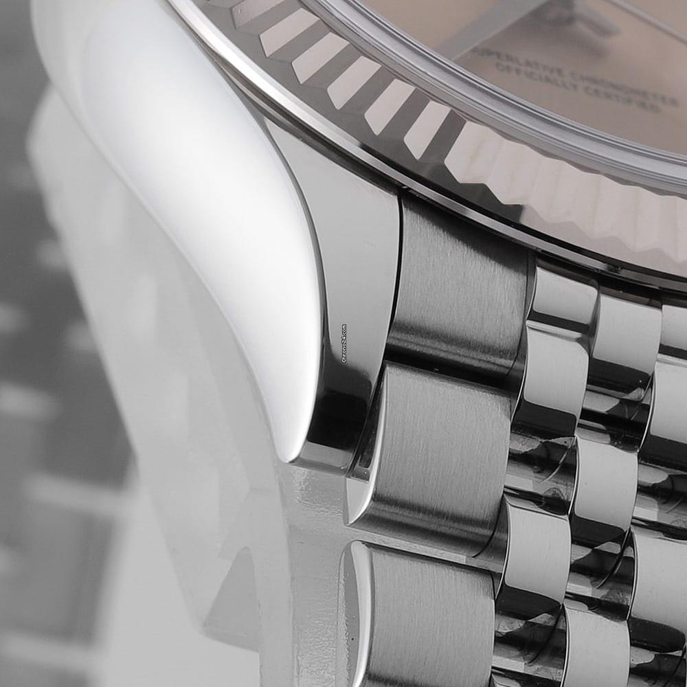 ロレックス「Rolex」レディ デイトジャスト 28 mm ピンクダイアル