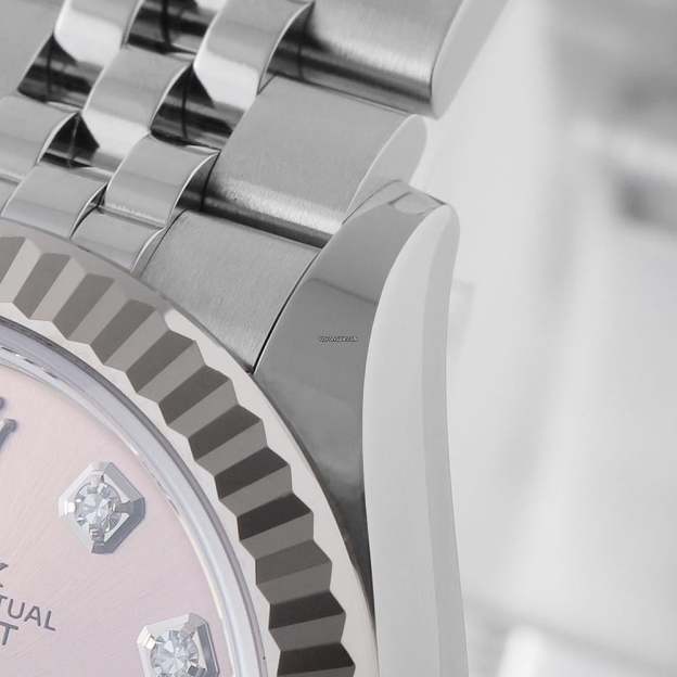 ロレックス「Rolex」レディ デイトジャスト 28 mm ピンクダイアル