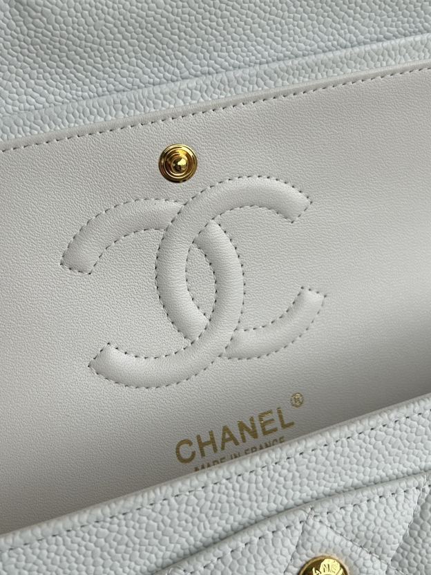 シャネル「Chanel」 Classic Flap レザー 菱格紋 ショルダーバッグ
