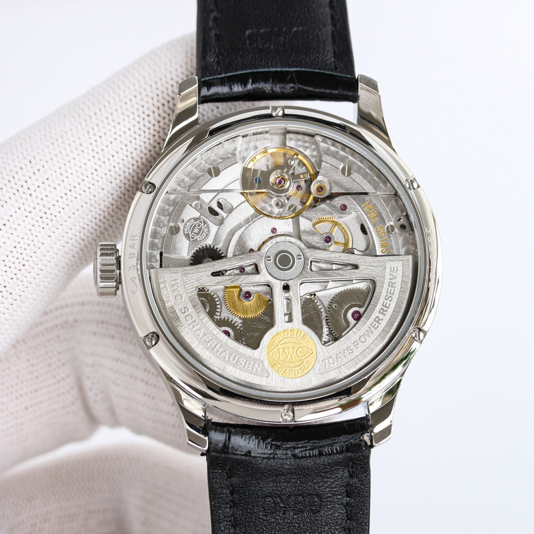 アイ・ダブリュー・シー「IWC」ポルトギーゼ アニュアルカレンダー 腕時計 44mm