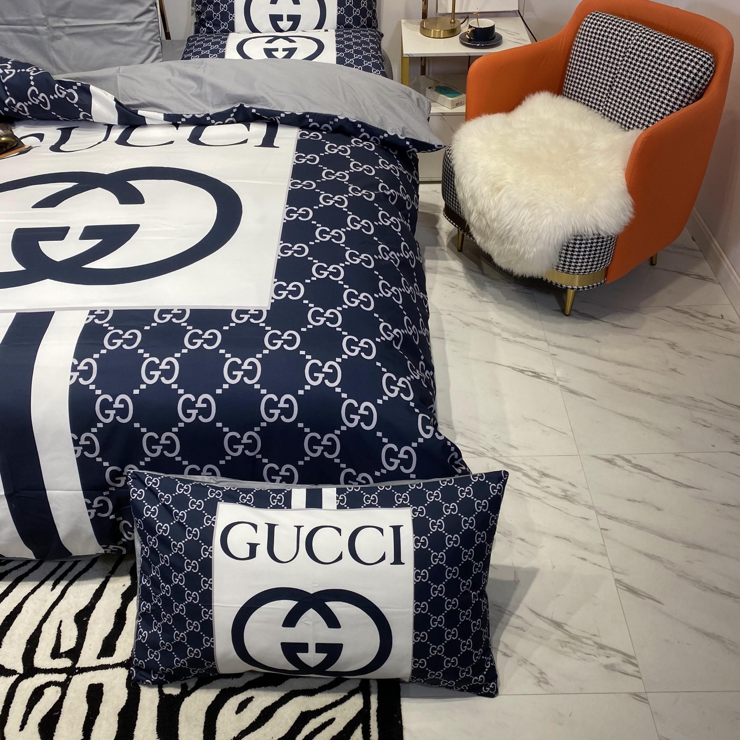 グッチ「Gucci」プレミアムコットン デジタルプリント 4点セット