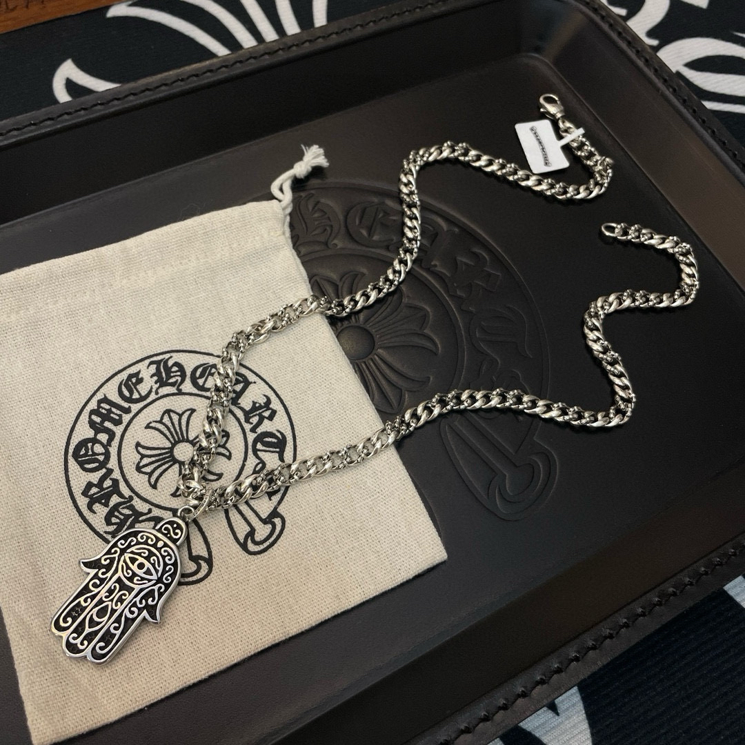 クロムハーツ「Chrome Hearts」シンプルペンダントネックレス - ユニセックス