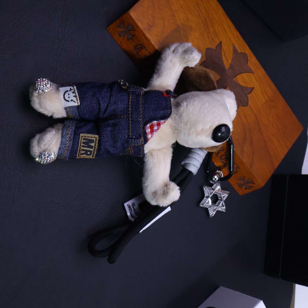 クロムハーツ「Chrome Hearts」バッグチャーム - すべてのトレンドバッグに合わせて、クールでキュートなスタイルを