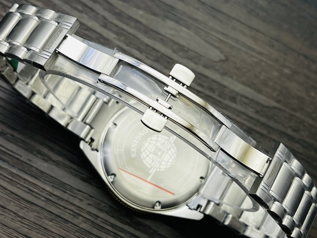 ロンジン「Longines」 スピリット ズールータイム "ゴールドアクセント" メンズウォッチ42mm