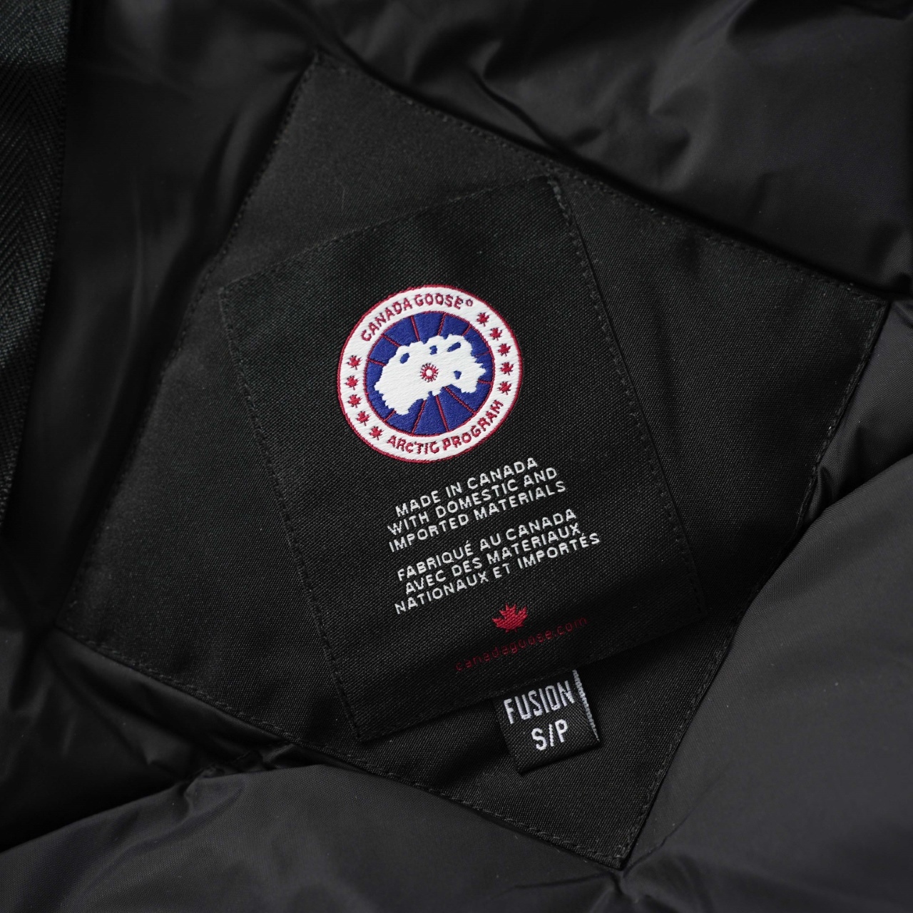 カナダグース フード付きファー付きダウンジャケット 男女兼用