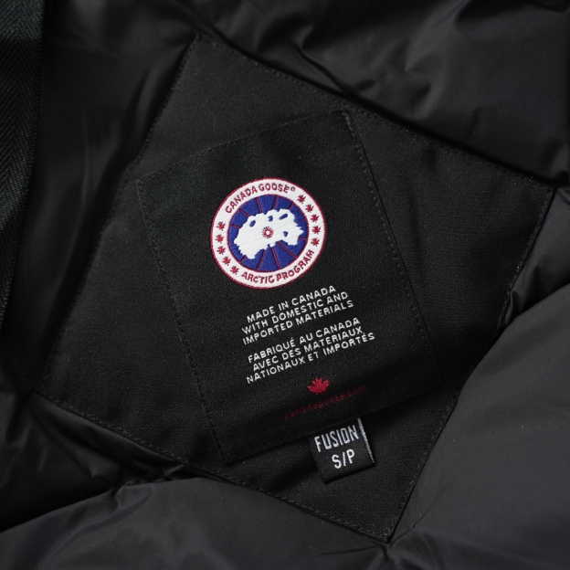 カナダグース フード付きファー付きダウンジャケット 男女兼用