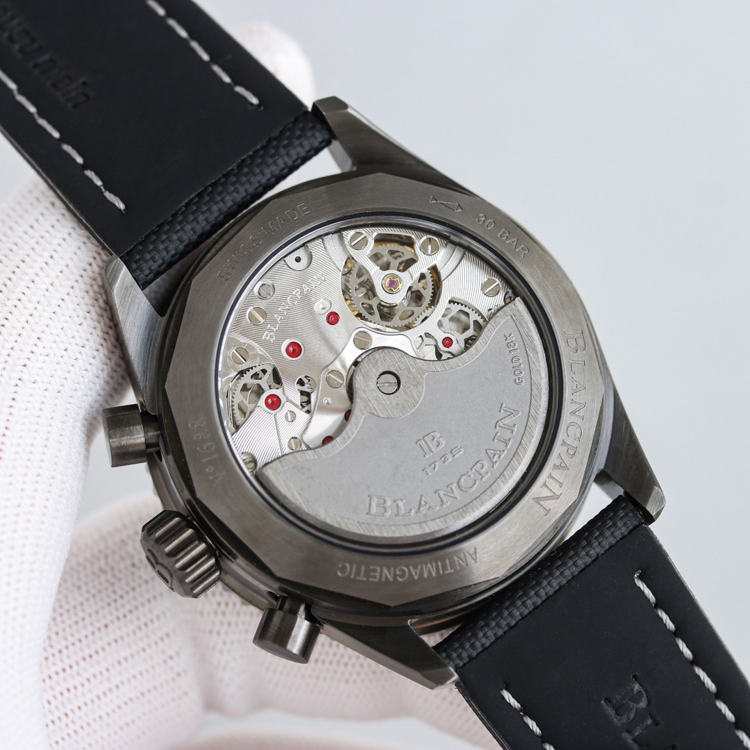 ブランパン「Blancpain」フィフティ・ファゾム バチスカーフ フライバッククロノグラフ自動巻きダイバーズウォッチ43.6mm