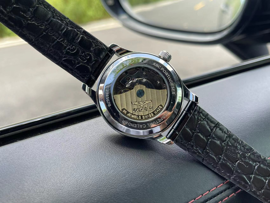 ロンジン「Longines」マスターコレクション マルチファンクション クロノグラフ メンズウォッチ 40mm