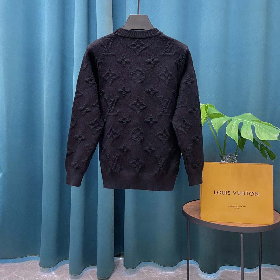 ルイ・ヴィトン「Louis Vuitton」ラウンドネックセーター