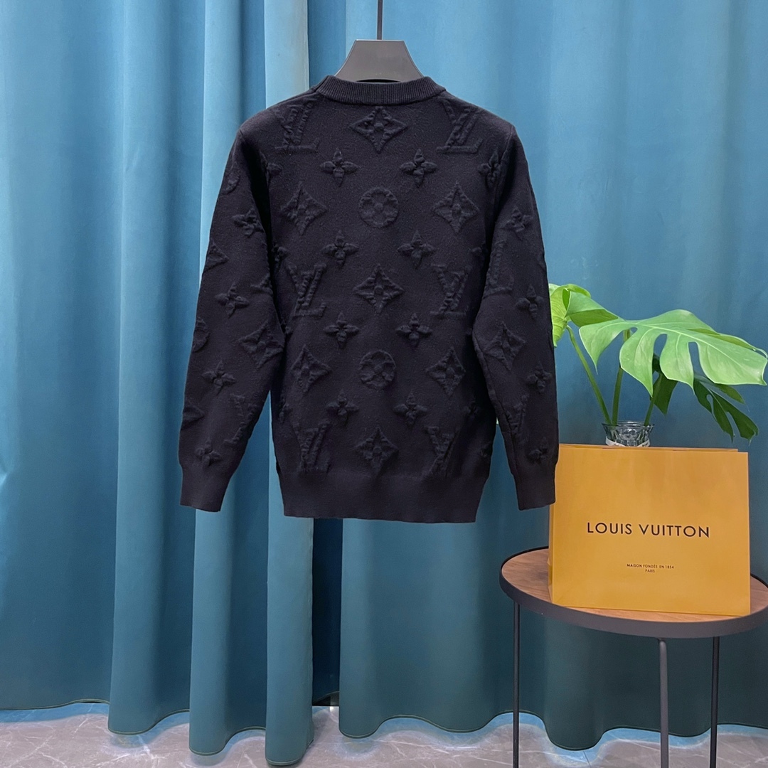 ルイ・ヴィトン「Louis Vuitton」ラウンドネックセーター