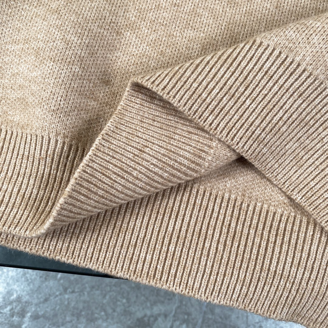 ルイ・ヴィトン「Louis Vuitton」クラシックジャージー編みウールプルオーバー