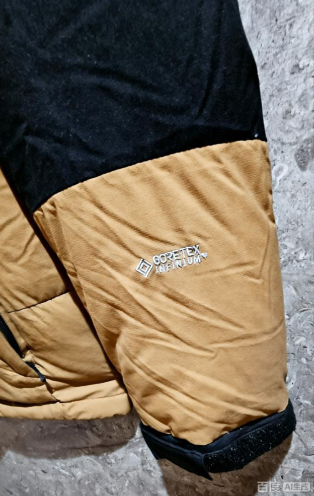 【特価人気商品】ザ・ノースフェイス パッチワークデザインのフード付きダウンジャケット