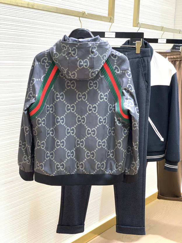 グッチ「Gucci 」秋冬新作メンズフード付きジャケット