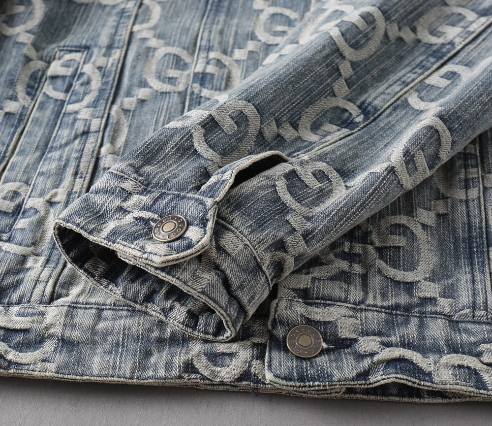 グッチ「Gucci 」秋冬新作メンズラペルデニムジャケット