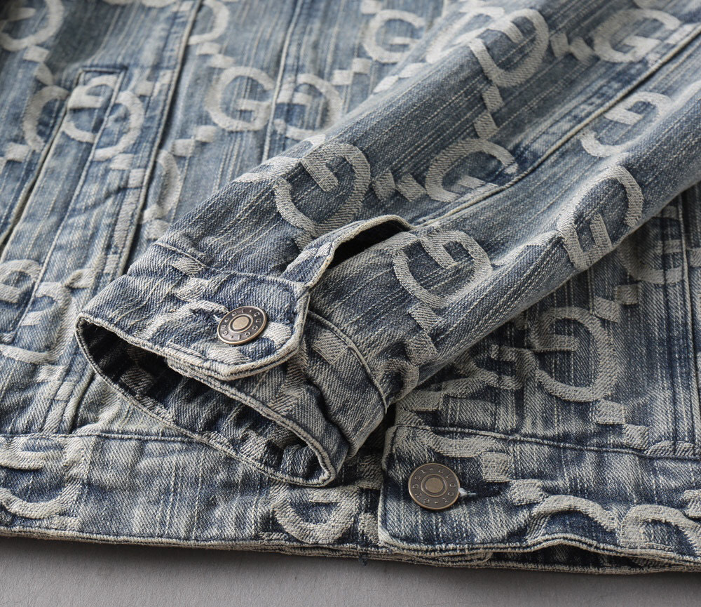 グッチ「Gucci 」秋冬新作メンズラペルデニムジャケット