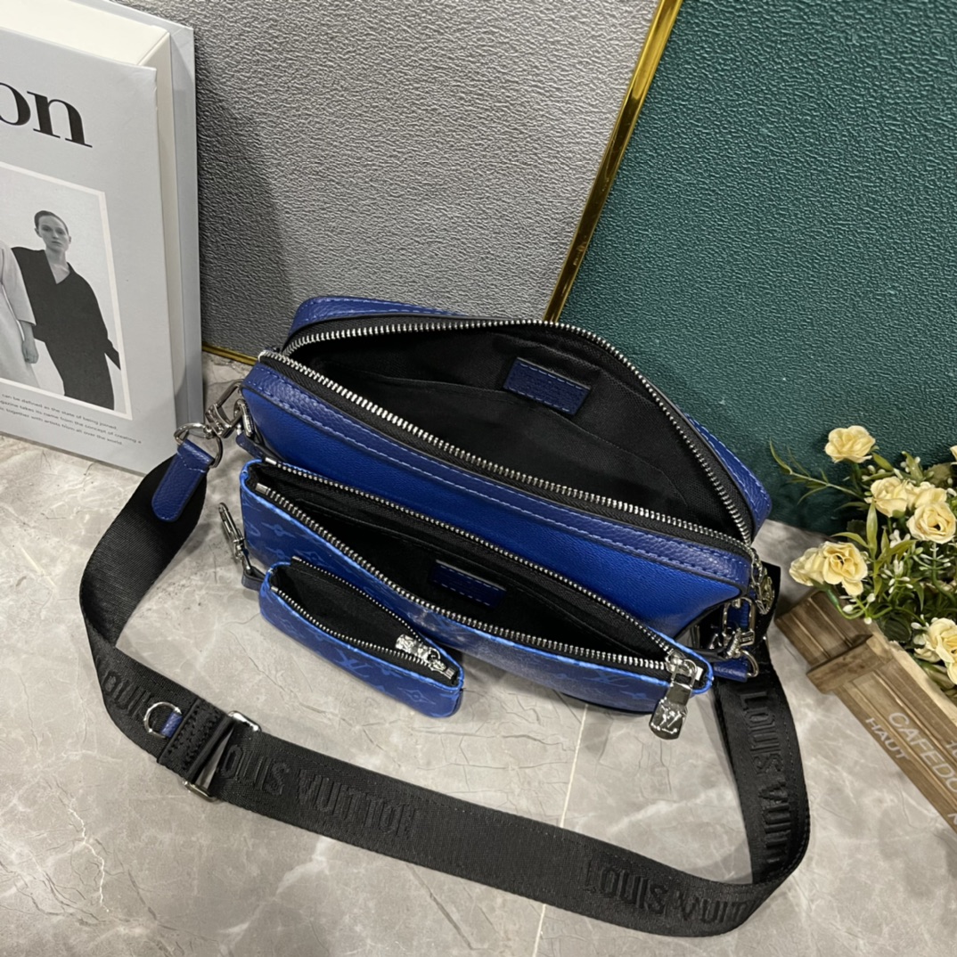 ルイ・ヴィトン「Louis Vuitton」新作 Trio メッセンジャーバッグ