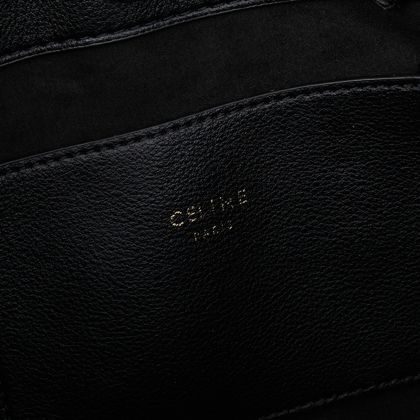 セリーヌ「Celine」TRIOMPHE レザー トートバッグ
