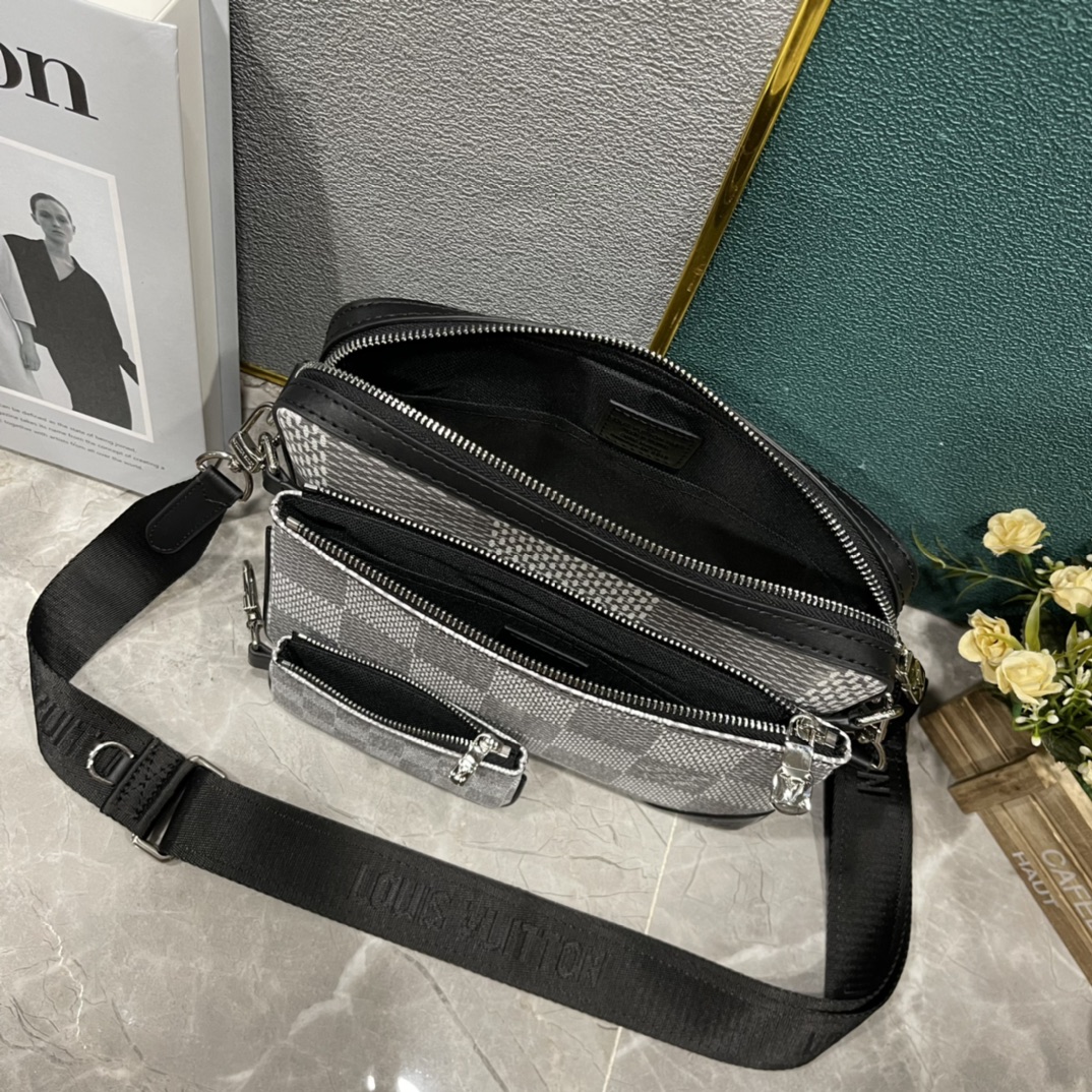 ルイ・ヴィトン「Louis Vuitton」新作 Trio メッセンジャーバッグ