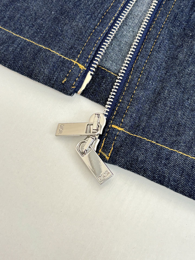 ディオール「Dior」25FW レタード エンブロイダリー デニムジャケット