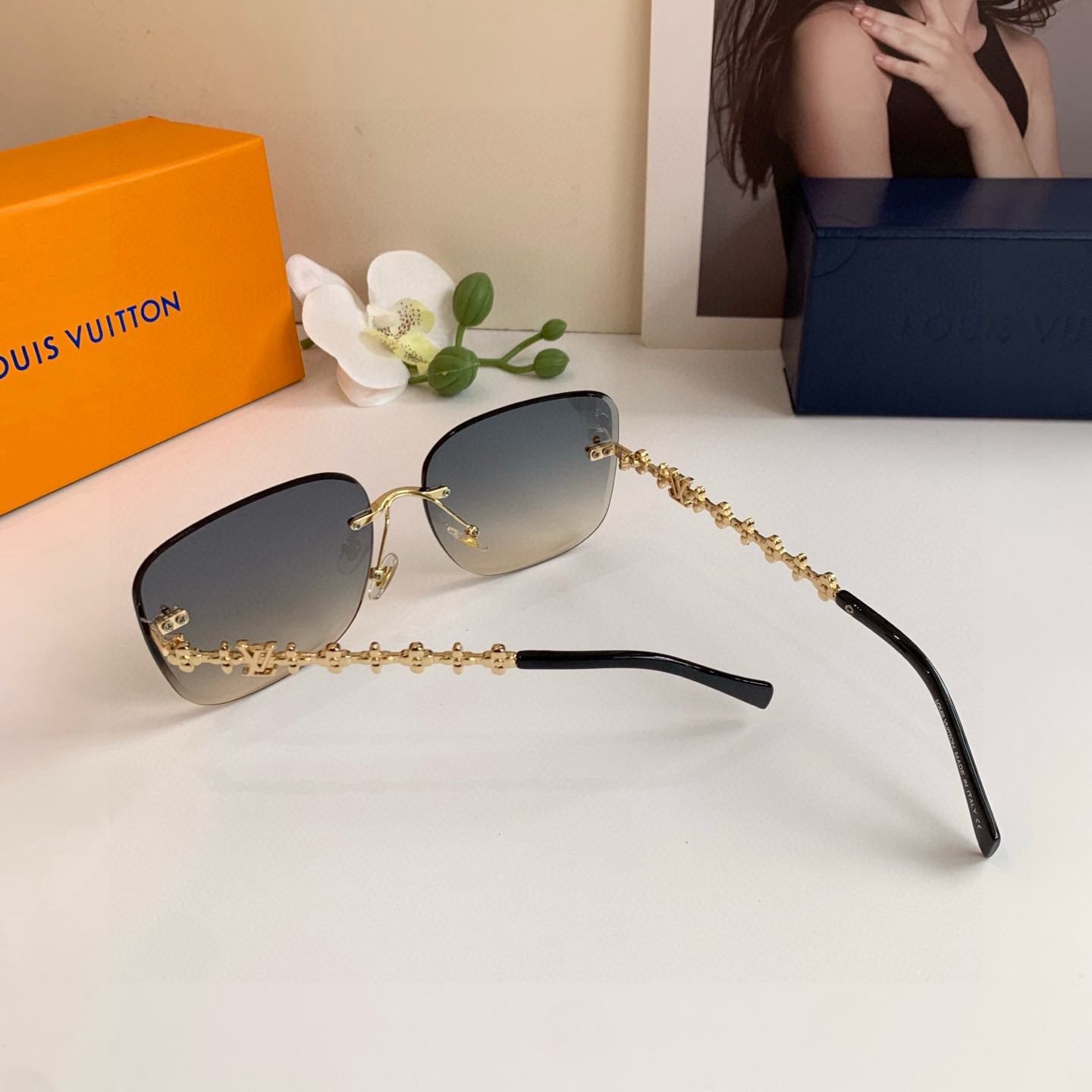 ルイ・ヴィトン「Louis Vuitton」Squared サングラス