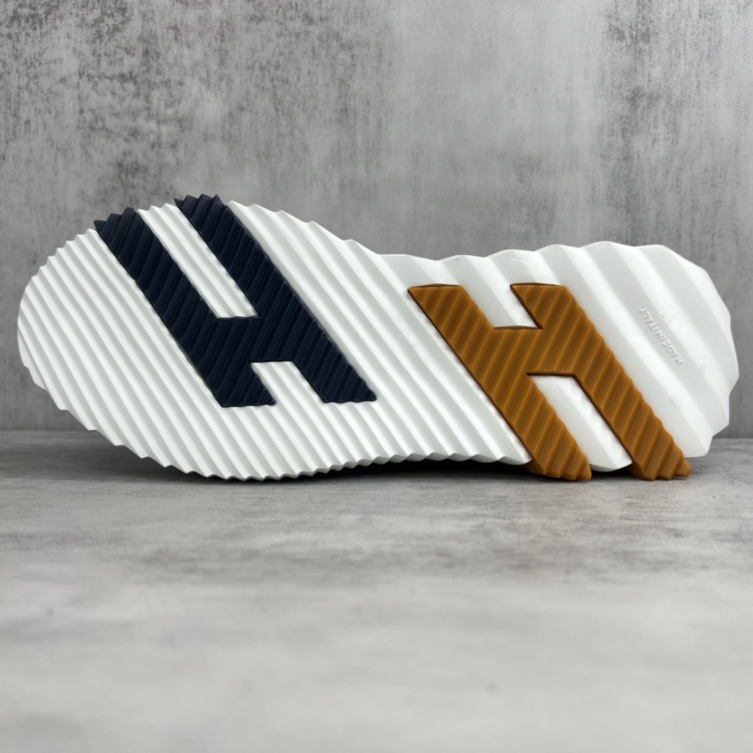 エルメス［Hermès］メンズ バイカラー スポーツシューズ