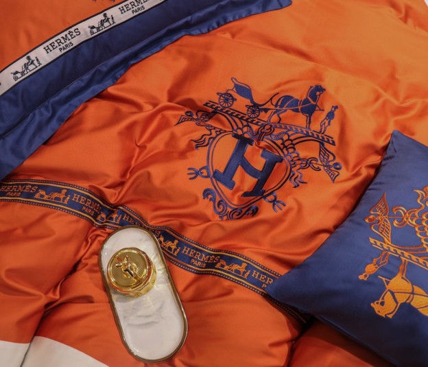 エルメス「Hermès」プレミアムコットン デジタルプリント 4点セット