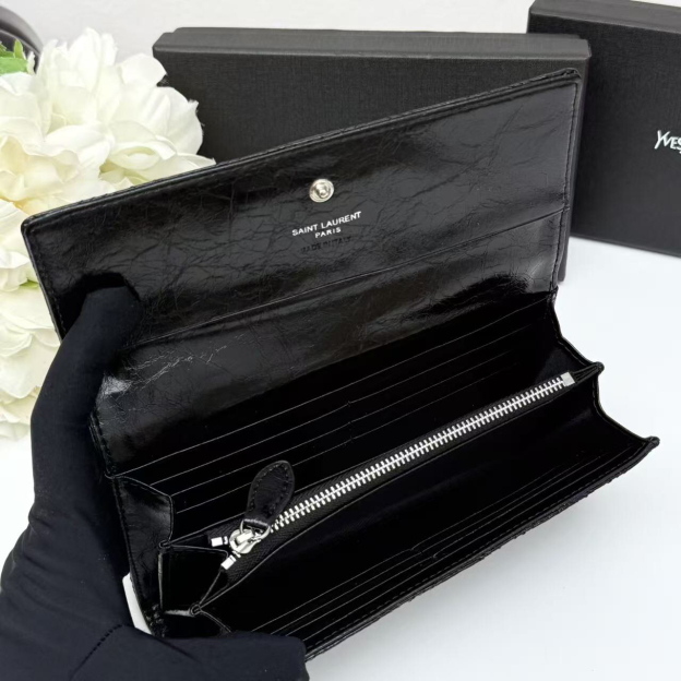 サンローラン「Saint Laurent」フラップウォレット