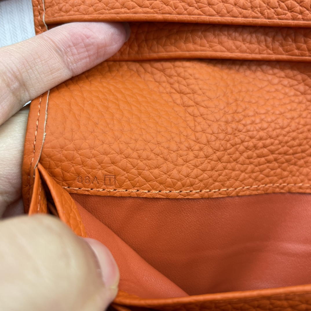 エルメス New H Passant トゥータンマン ウォレット