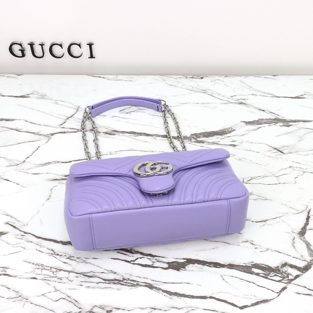 グッチ〔GGマーモント〕ミディアム ショルダーバッグ「GG Marmont Bag」