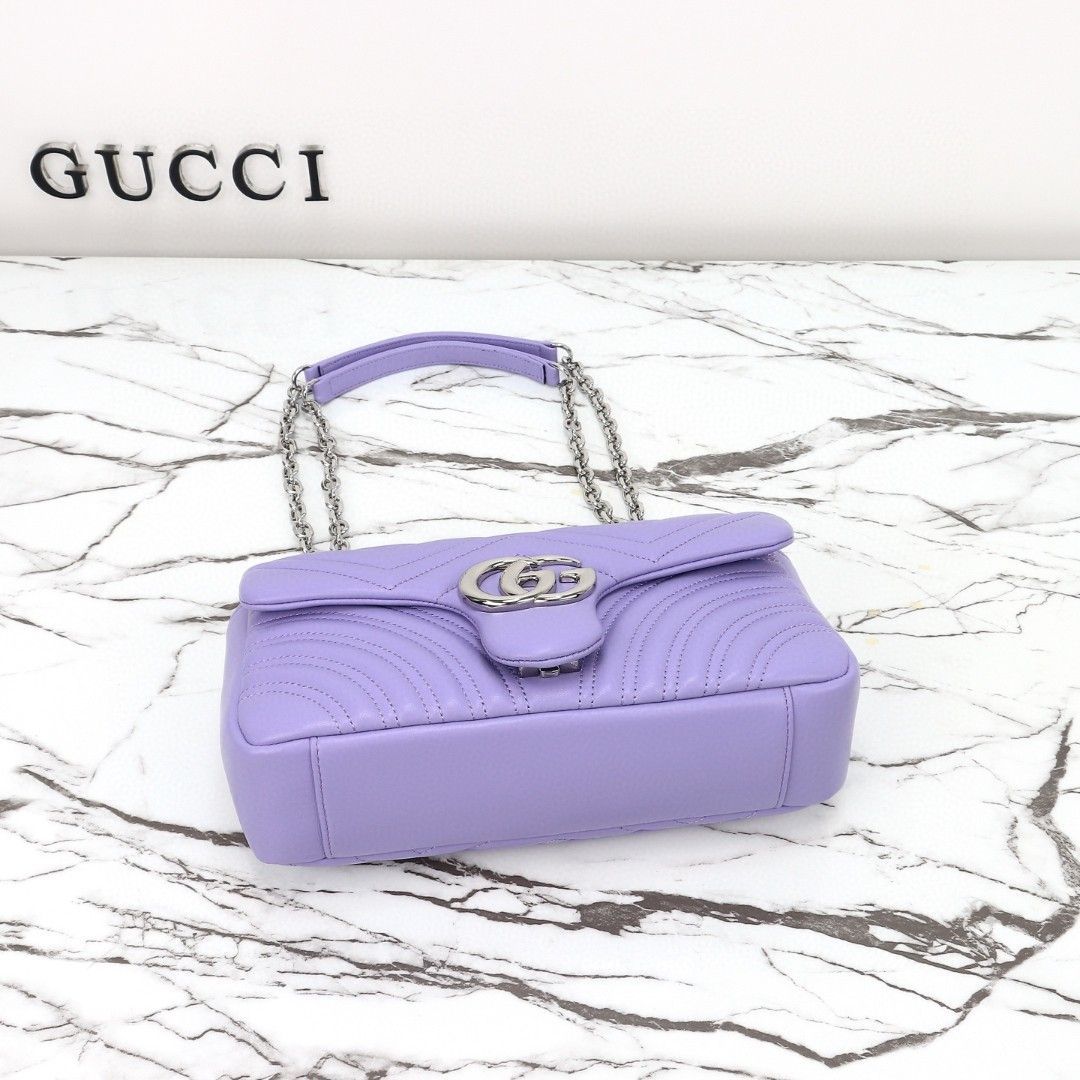 グッチ〔GGマーモント〕ミディアム ショルダーバッグ「GG Marmont Bag」