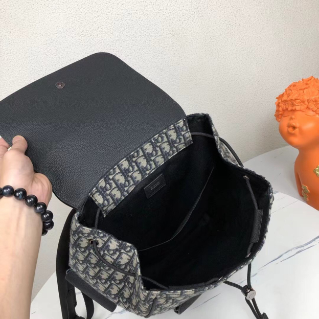 ディオール「Dior」オブlique プリント レザー シグネチャー ショルダーバッグ