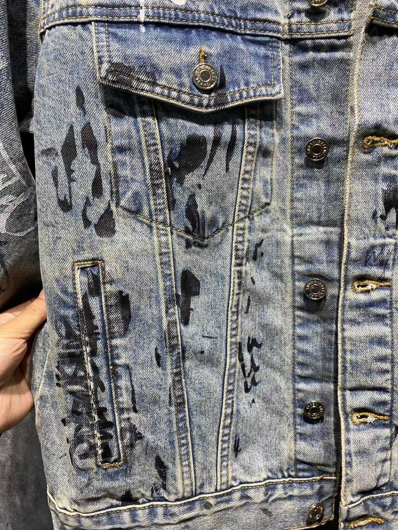 バレンシアガ「Balenciaga」デニムジャケット クラシック リデザイン