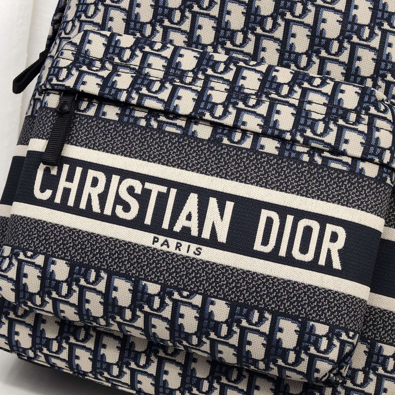 ディオール「Dior」Imported Oblique帆布 ダブルストラップ バックパック【中性デザイン×実用性】