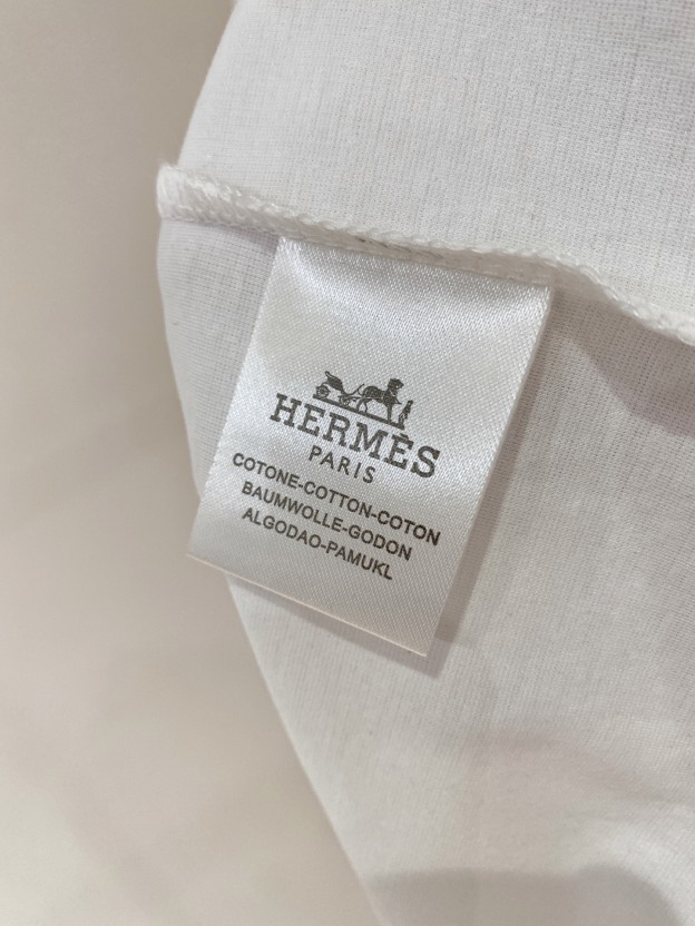 エルメス「Hermès」 クルーネックTシャツ 軽やかな着心地 春夏新作
