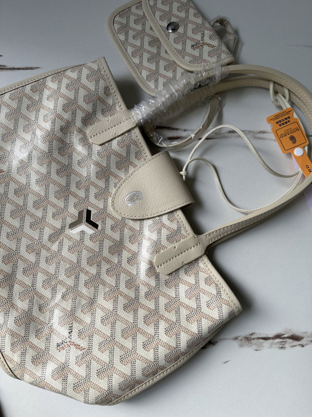 ゴヤール「Goyard」 Saint Louis PM サンド トートバッグ