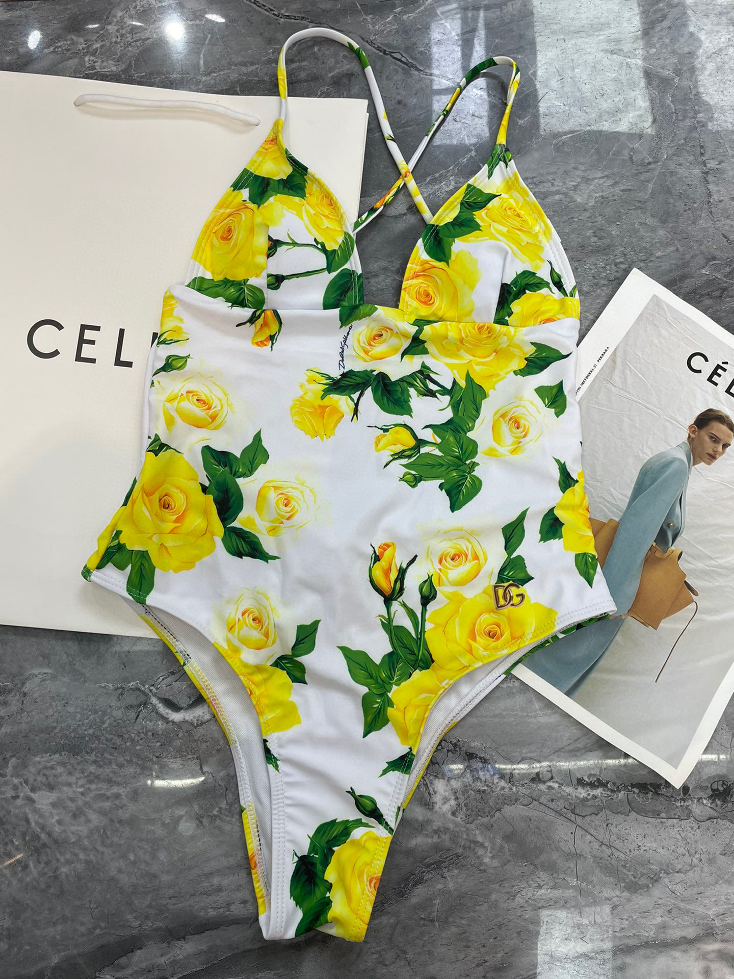 ドルチェ・アンド・ガッバーナ「D&G」ワンピース水着「2025夏季限定・人気プレミアムスイム登場！」