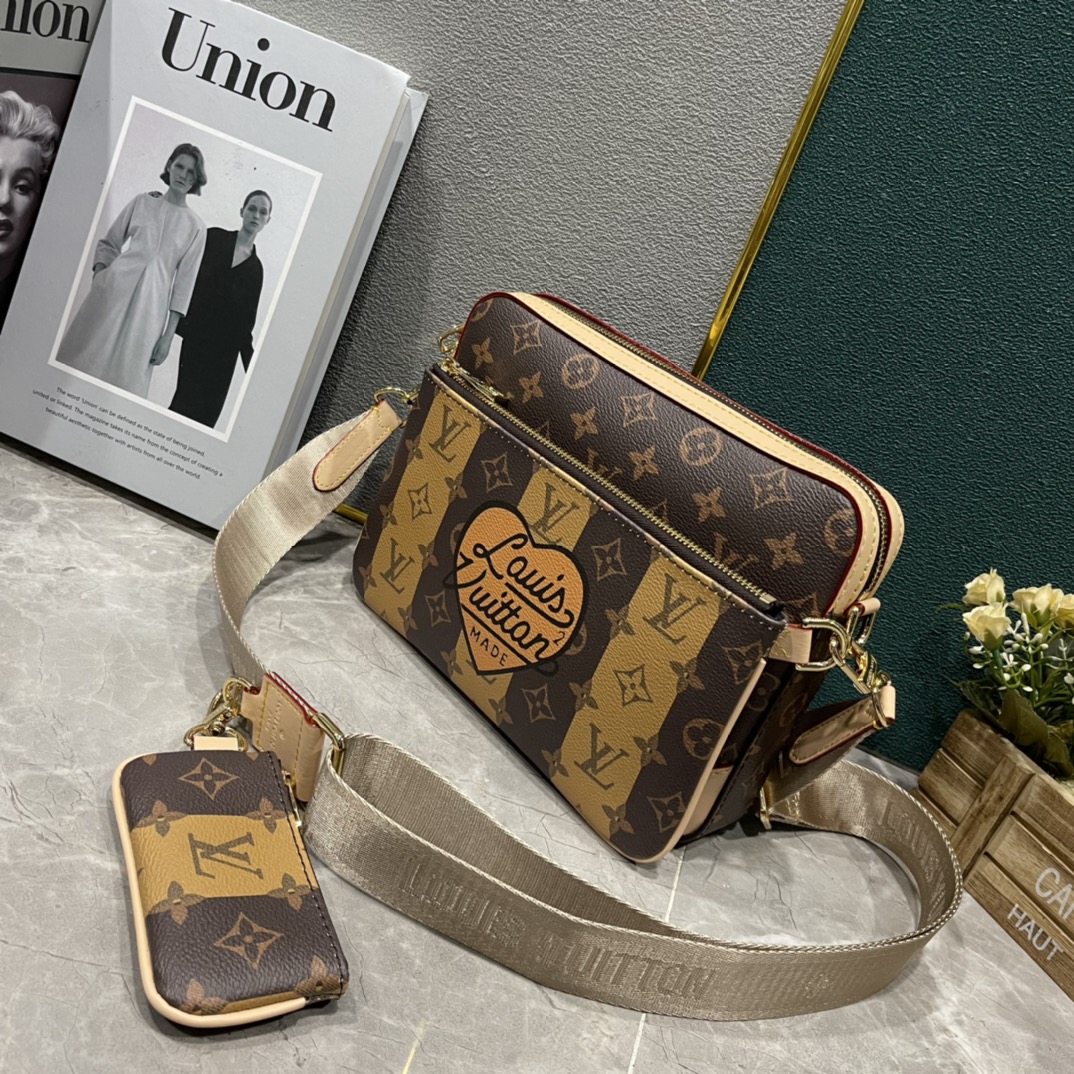 ルイ・ヴィトン「Louis Vuitton」新作 Trio メッセンジャーバッグ