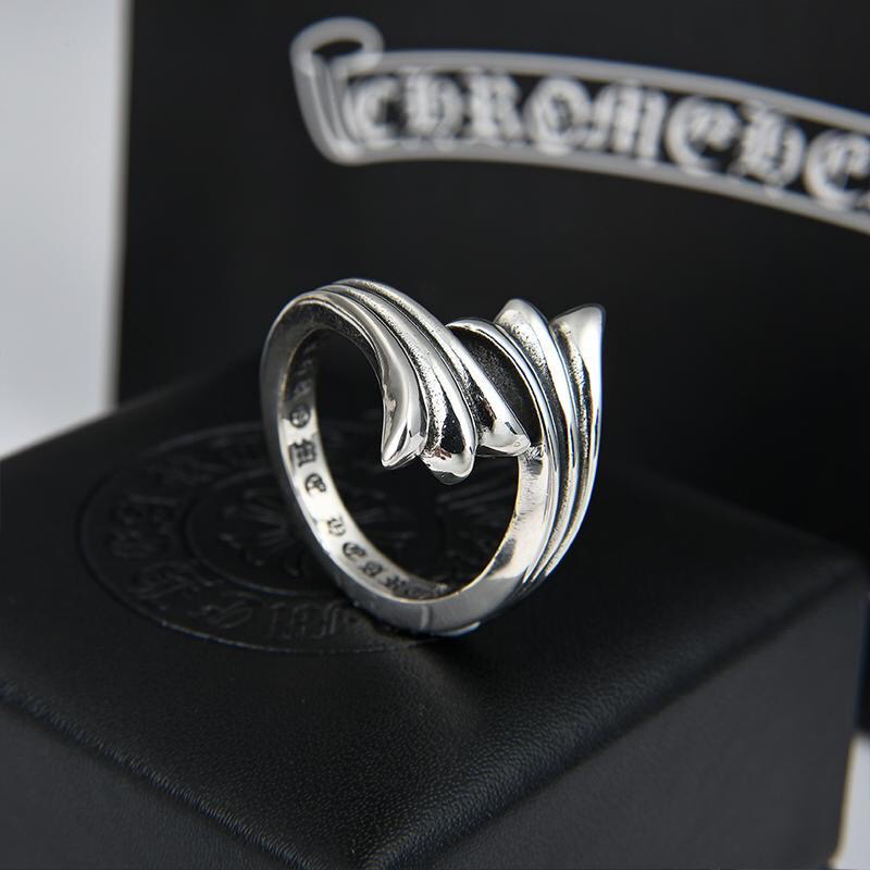 クロムハーツ「Chrome Hearts」クラシックヴィンテージ＆モダンリング - フリーサイズ