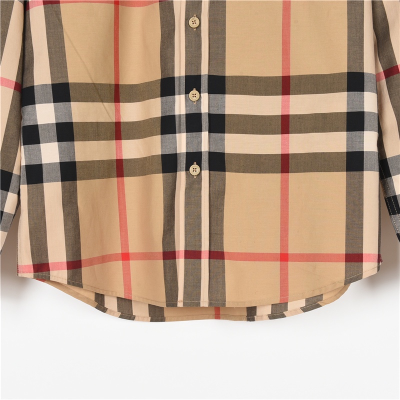 [Copy]Burberry / バーバリーのクラシックな小チェック柄シャツ