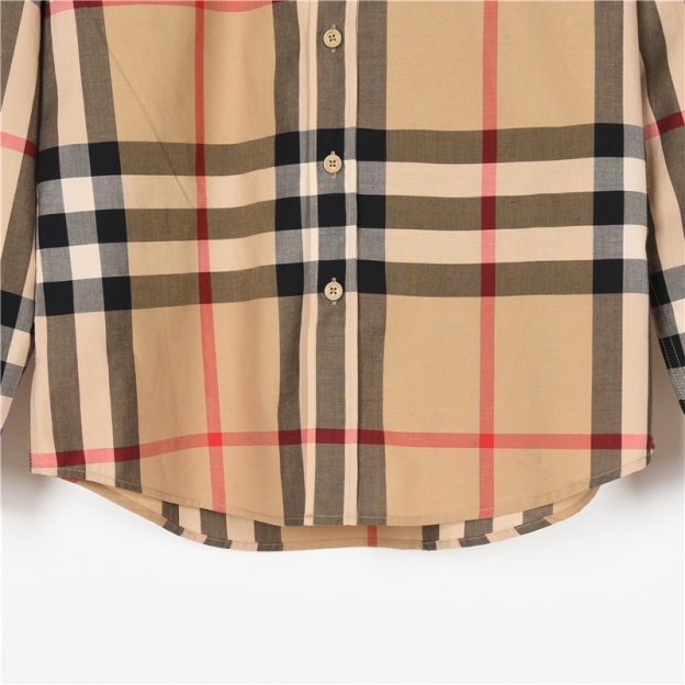[Copy]Burberry / バーバリーのクラシックな小チェック柄シャツ