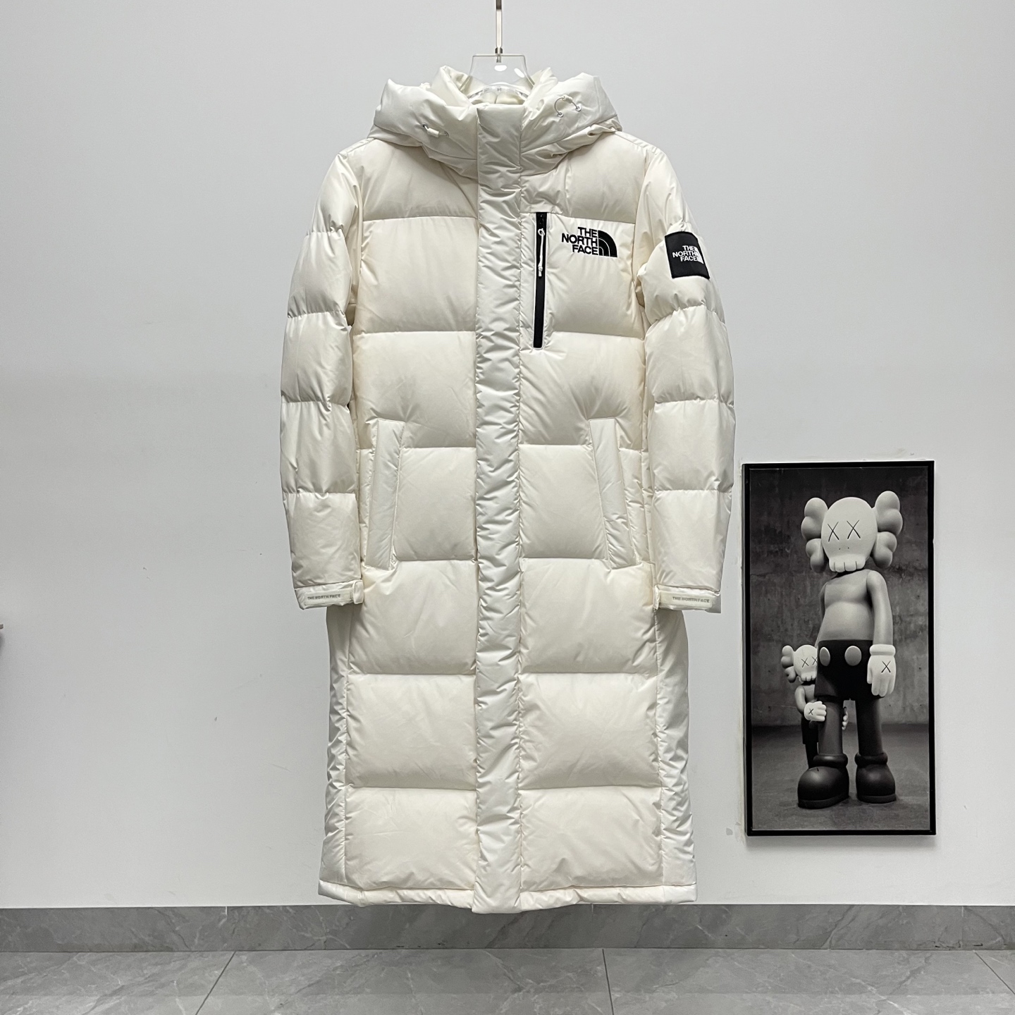 ザ・ノースフェイス メンズ ロング丈フード付きダウンジャケット