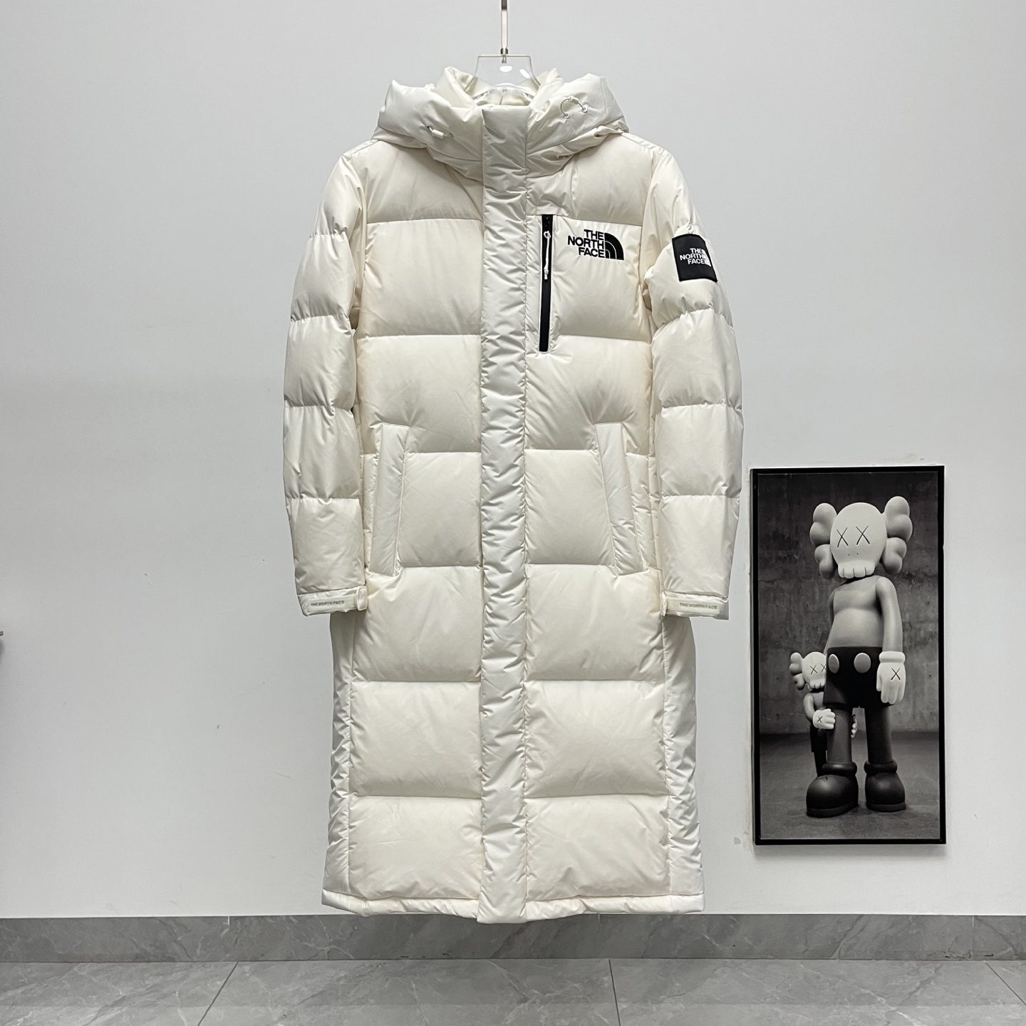 ザ・ノースフェイス メンズ ロング丈フード付きダウンジャケット