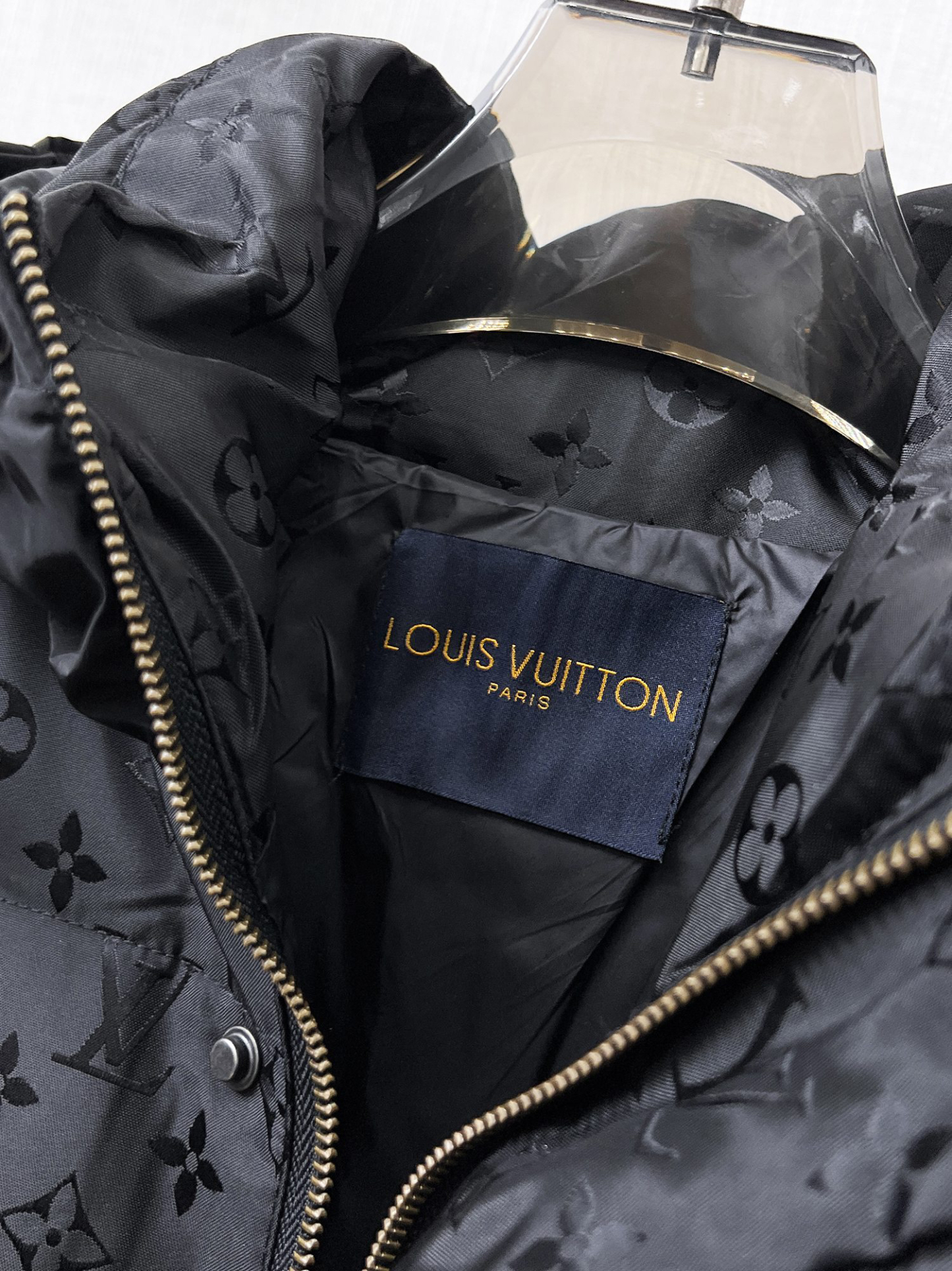 ルイ・ヴィトン「Louis Vuitton」‌冬季新作フード付きファッショナブルダウンジャケット