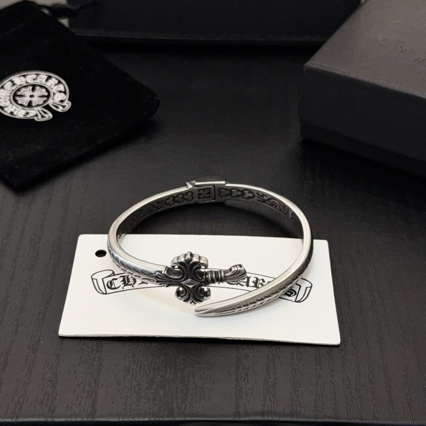 クロムハーツ「Chrome Hearts」ブレスレット - ヴィンテージ＆ロックテイスト ペア用