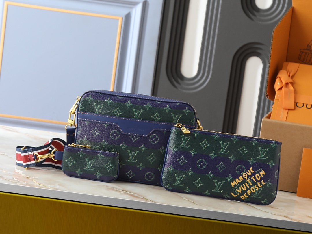 ルイ・ヴィトン「Louis Vuitton」新作 Trio メッセンジャーバッグ