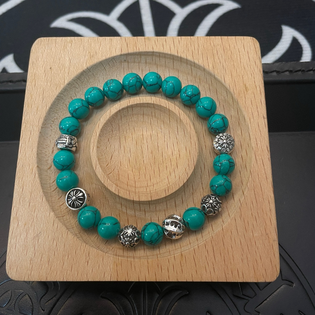 クロムハーツ「Chrome Hearts」ブレスレット - ヴィンテージ＆ロックテイスト ペア用