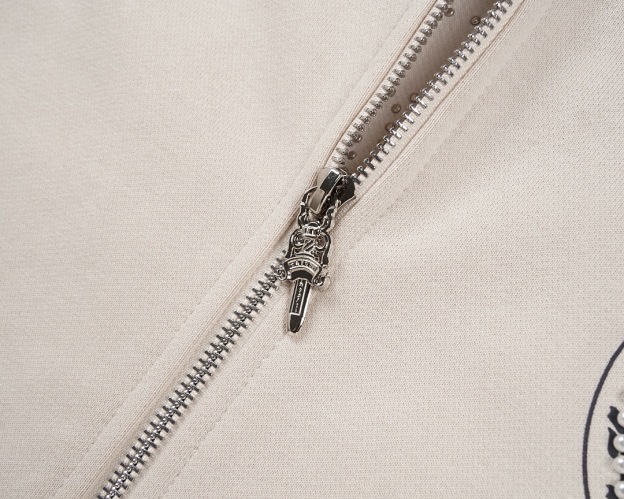 クロムハーツ「Chrome Hearts」秋冬ロングスリーブ ジップアップフーディ - ユニセックス