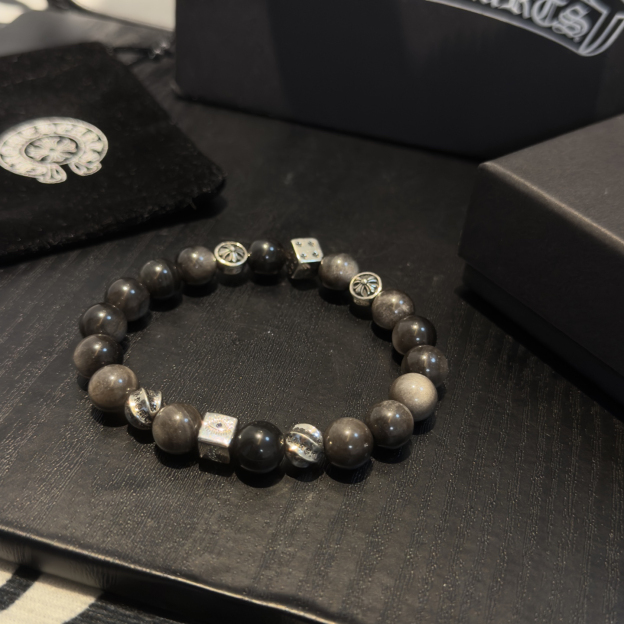 クロムハーツ「Chrome Hearts」ブレスレット - ヴィンテージ＆ロックテイスト ペア用