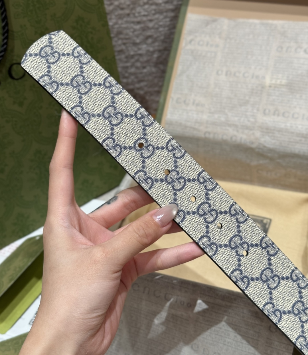 【在庫新登場】Gucci イタリアンテイストベルト「全長約 100cm」